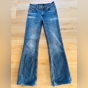The Kooples Bootcut Jeans Women’s Size 4 (FR 36) Blue Wash Mid Rise 31” Inseam